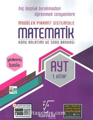 AYT Matematik 1.Kitap Konu Anlatımlı ve Soru Bankası