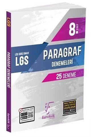 8. Sınıf LGS Paragraf Denemeleri