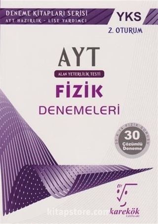 YKS AYT 2. Oturum 30 Çözümlü Fizik Denemeleri