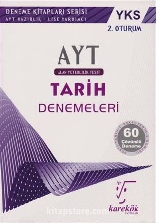 YKS AYT 2. Oturum 60 Çözümlü Tarih Denemeleri