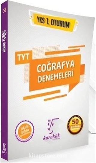 TYT Coğrafya Denemeleri 50 Çözümlü Deneme YKS 1. Oturum