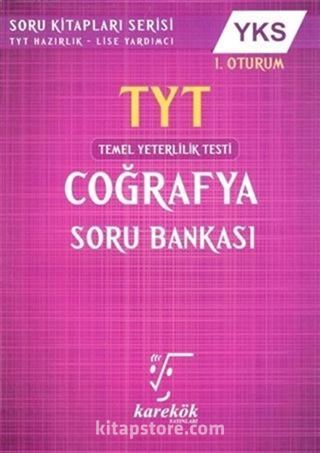 YKS TYT Coğrafya Soru Bankası 1. Oturum