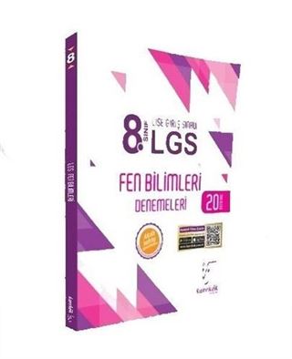 LGS 8. Sınıf Fen Bilimleri 20 Deneme