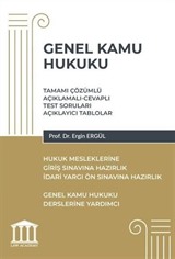 Genel Kamu Hukuku - Hukuk Mesleklerine Giriş Sınavlarına Hazırlık