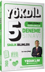YÖKDİL Sağlık Bilimleri Video Çözümlü Özgün Sorular 5 Deneme Sınavı