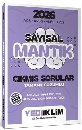 2026 AGS KPSS ALES DGS Sayısal Mantık Tamamı Çözümlü Çıkmış Sorular