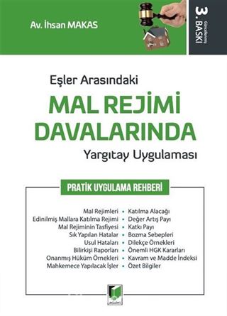 Eşler Arasındaki Mal Rejimi Davalarında Yargıtay Uygulaması