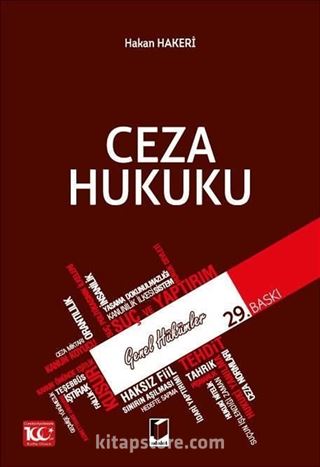 Ceza Hukuku Genel Hükümler