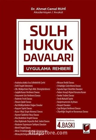 Sulh Hukuk Davaları Uygulama Rehberi