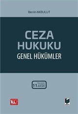 Ceza Hukuku Genel Hükümler