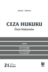 Ceza Hukuku Özel Hükümler