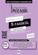 Müessir Adli Hakimlik Denemeleri- 2025 Karekod Cözümlü