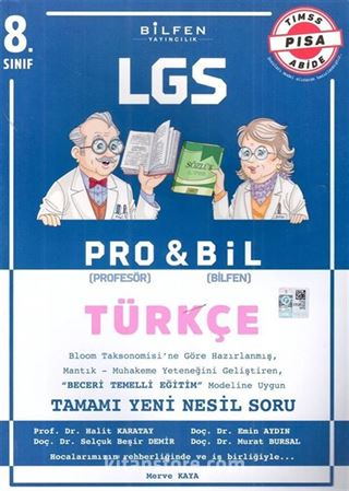 8. Sınıf LGS Türkçe Probil Soru Bankası