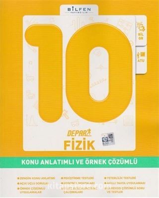 10. Sınıf Fizik Depar Konu Anlatımlı ve Örnek Çözümlü