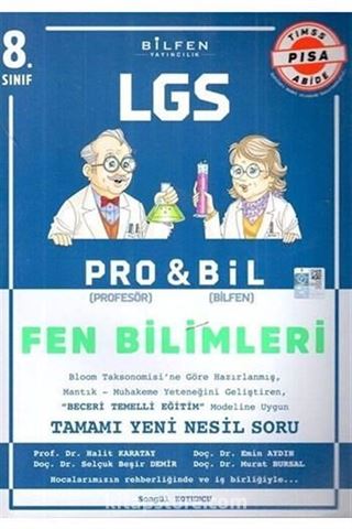 8. Sınıf LGS Fen Bilimleri Probil Soru Bankası