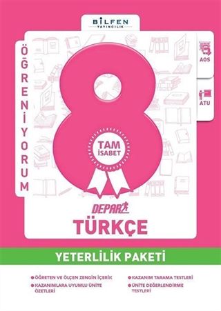 8. Sınıf Türkçe Depar Tam İsabet Yeterlilik Paketi