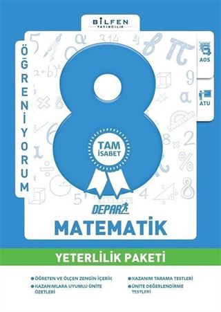 8. Sınıf Matematik Depar Tam İsabet Yeterlilik Paketi