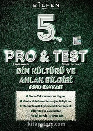 5. Sınıf Din Kültürü ve Ahlak Bilgisi ProTest Soru Bankası