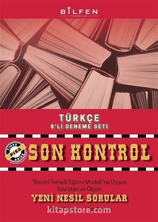 8. Sınıf Türkçe Son Kontrol 8 li Deneme Seti