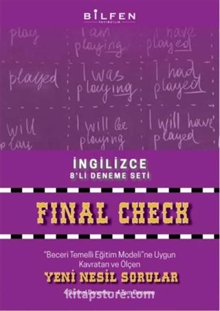 8. Sınıf İngilizce Final Check 8'li Deneme Seti