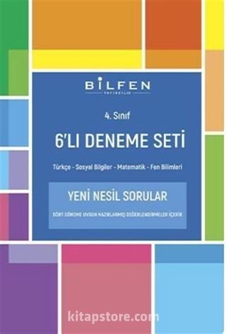 4. Sınıf 6'lı Deneme Seti