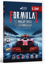 8. Sınıf T. C. İnkılap Tarihi ve Atatürkçülük Formula 1 Soru Bankası