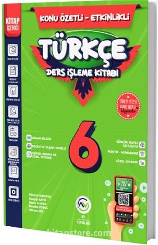 6. Sınıf Türkçe Ders İşleme Kitabı