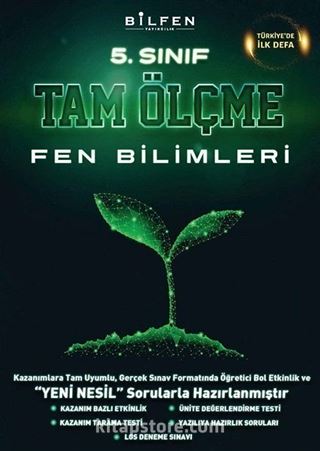 5. Sınıf Fen Bilimleri Tam Ölçme Soru Bankası