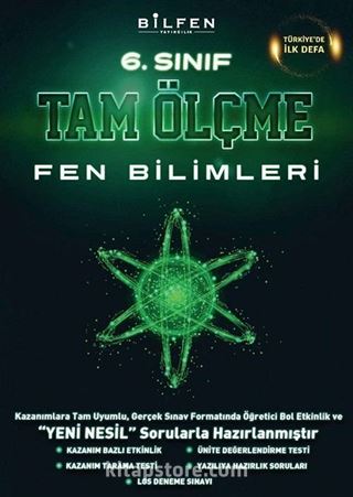 6. Sınıf Fen Bilimleri Tam Ölçme Soru Bankası
