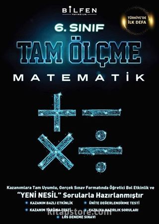 6. Sınıf Matematik Tam Ölçme Soru Bankası