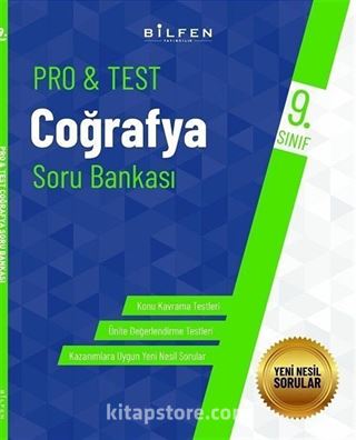9. Sınıf Pro Test Coğrafya Soru Bankası