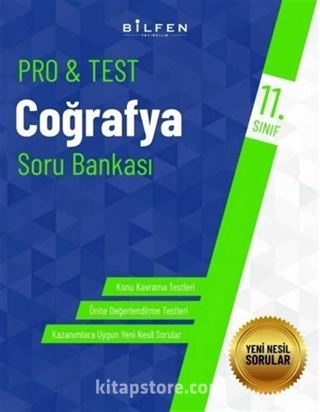11. Sınıf Pro Test Coğrafya Soru Bankası