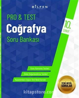 10. Sınıf Coğrafya Protest Soru Bankası