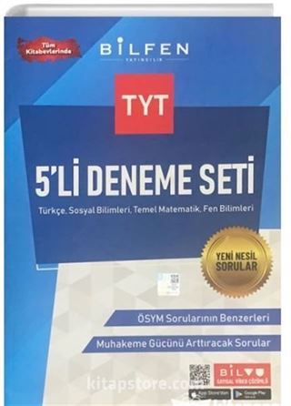 TYT Tüm Dersler 5 li Deneme Seti