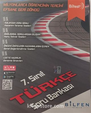 7. Sınıf Biltest Türkçe Soru Bankası