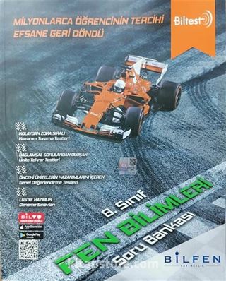 8. Sınıf Biltest Fen Bilimleri Soru Bankası