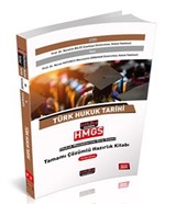 HMGS Türk Hukuk Tarihi Tamamı Çözümlü Hazırlık Kitabı