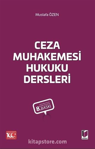 Ceza Muhakemesi Hukuku Dersleri
