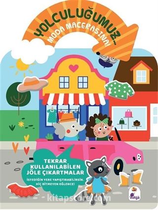 Yolculuğumuz... Moda Macerasına! Bitmeyen Sticker Kitabım