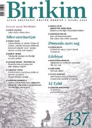 Birikim Dergisi Sayı:437 Eylül 2025