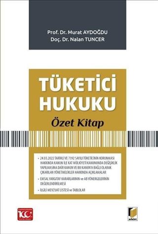 Tüketici Hukuku Özet Kitap