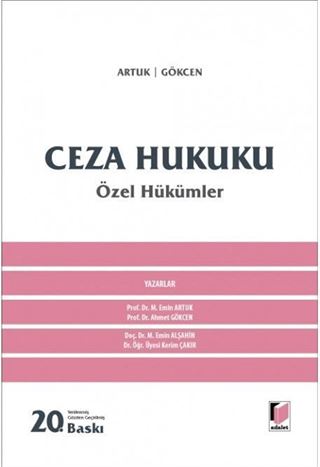 Ceza Hukuku Özel Hükümler