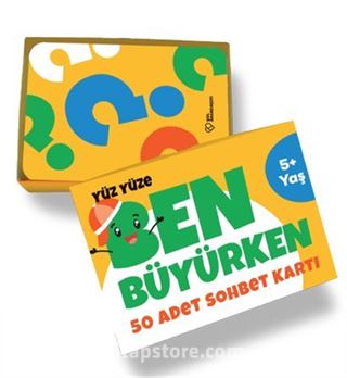 Ben Büyürken Kartları 50 Adet Sohbet Kartı