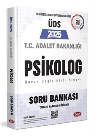 Adalet Bakanlığı Üds Psikolog Soru Bankası - Karekod Çözümlü