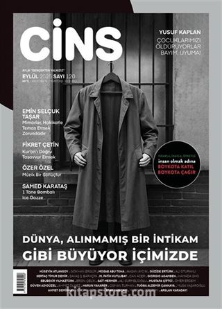 Cins Aylık Kültür Dergisi Sayı:120 Eylül 2025