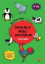 Sayılarla Neşeli Hayvanlar (Türkçe-İngilizce)
