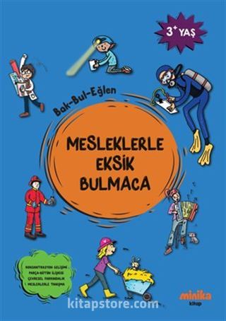 Mesleklerle Eksik Bulmaca / Bak-Bul-Eğlen