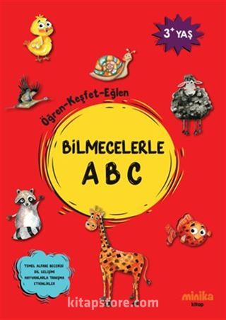 Bilmecelerle ABC / Öğren-Keşfet-Eğlen