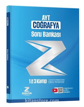 Coğrafyanın Kodları AYT Coğrafya 1 Kitap 3 Kamp Soru Bankası