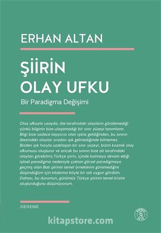 Şiirin Olay Ufku